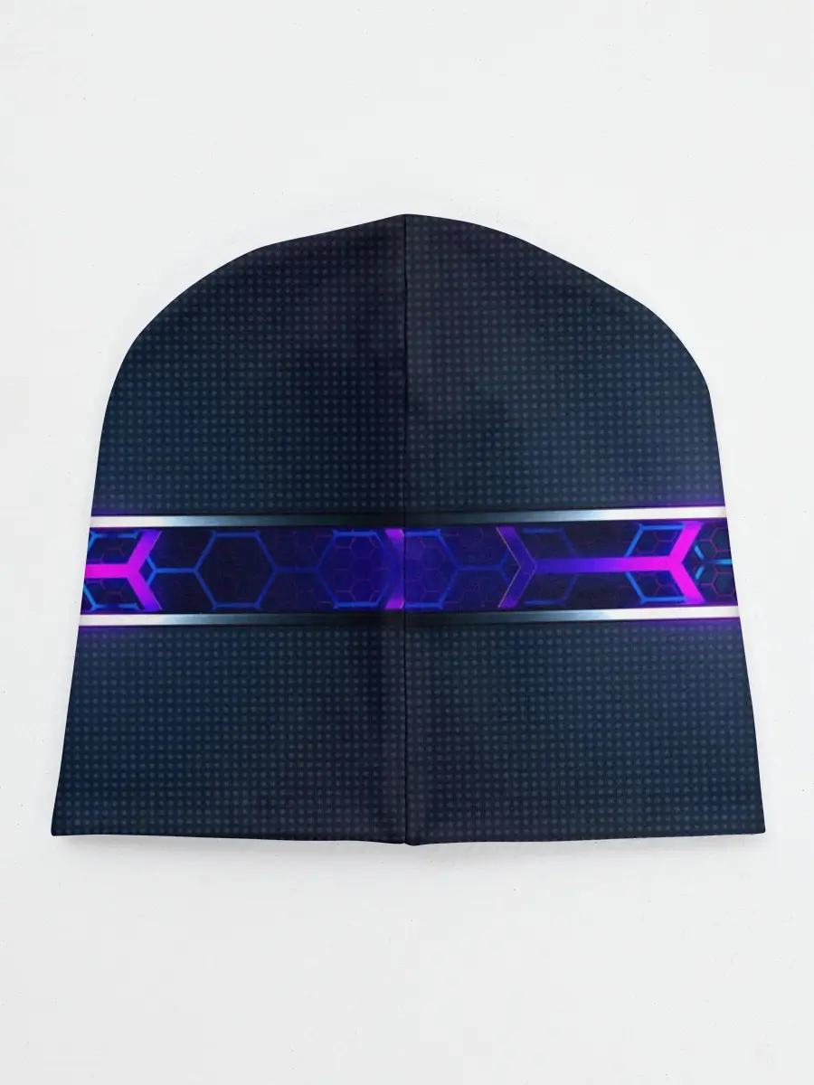 Детская шапка / Цветные соты 3D