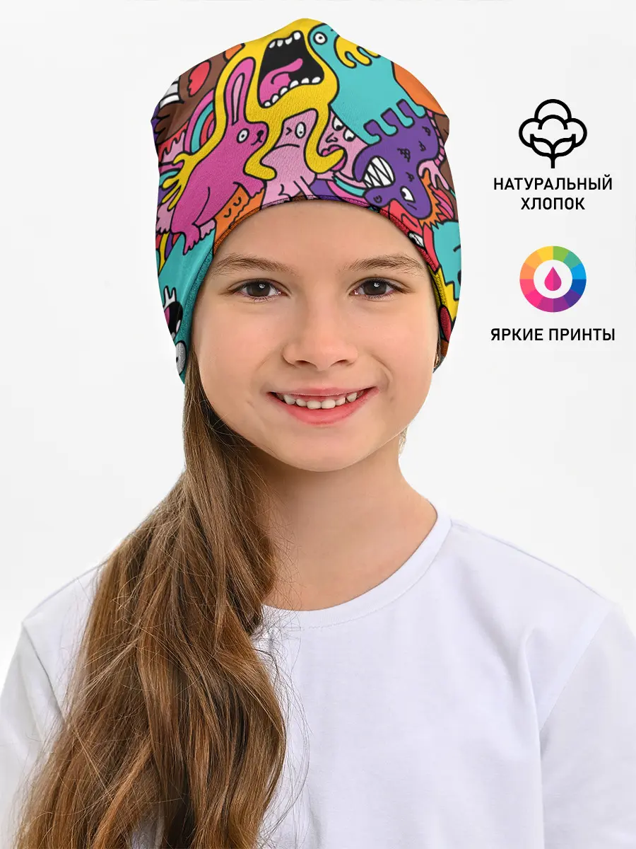 Детская шапка / crazy abstraction