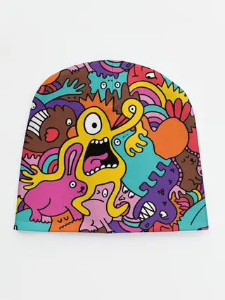 Детская шапка / crazy abstraction