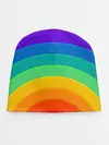 Детская шапка / Круговая радуга