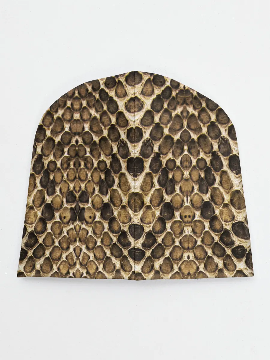 Детская шапка / Змеиная кожа