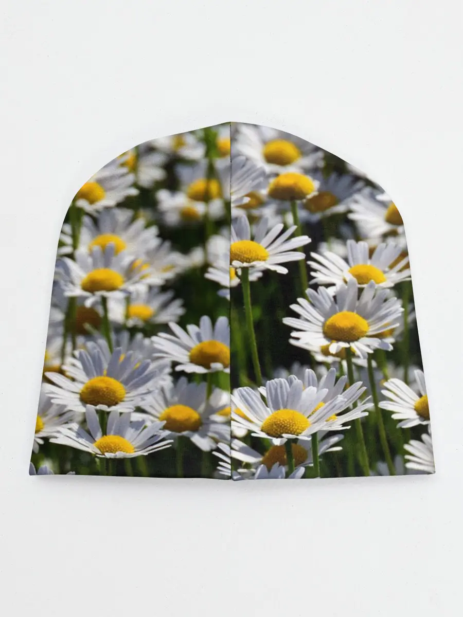 Детская шапка / Ромашки