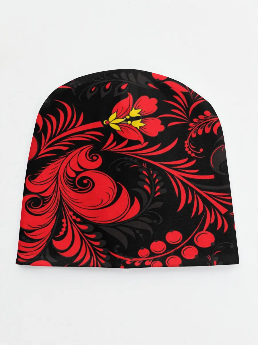 Детская шапка / Хохлома