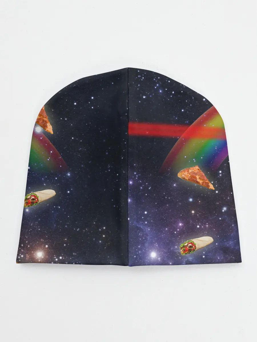 Детская шапка / Динозавр в космосе