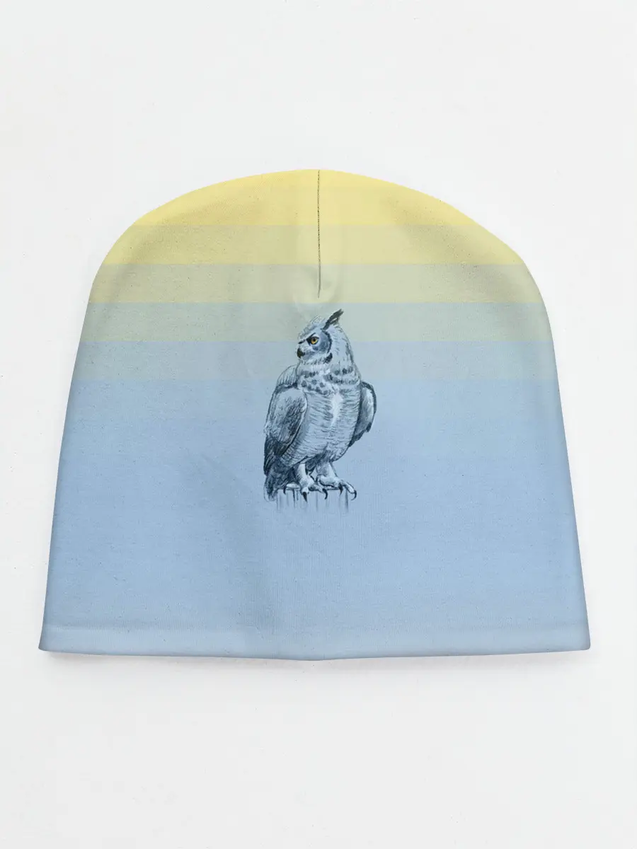 Детская шапка / филин