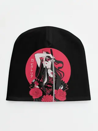 Детская шапка / Девушка С Катаной