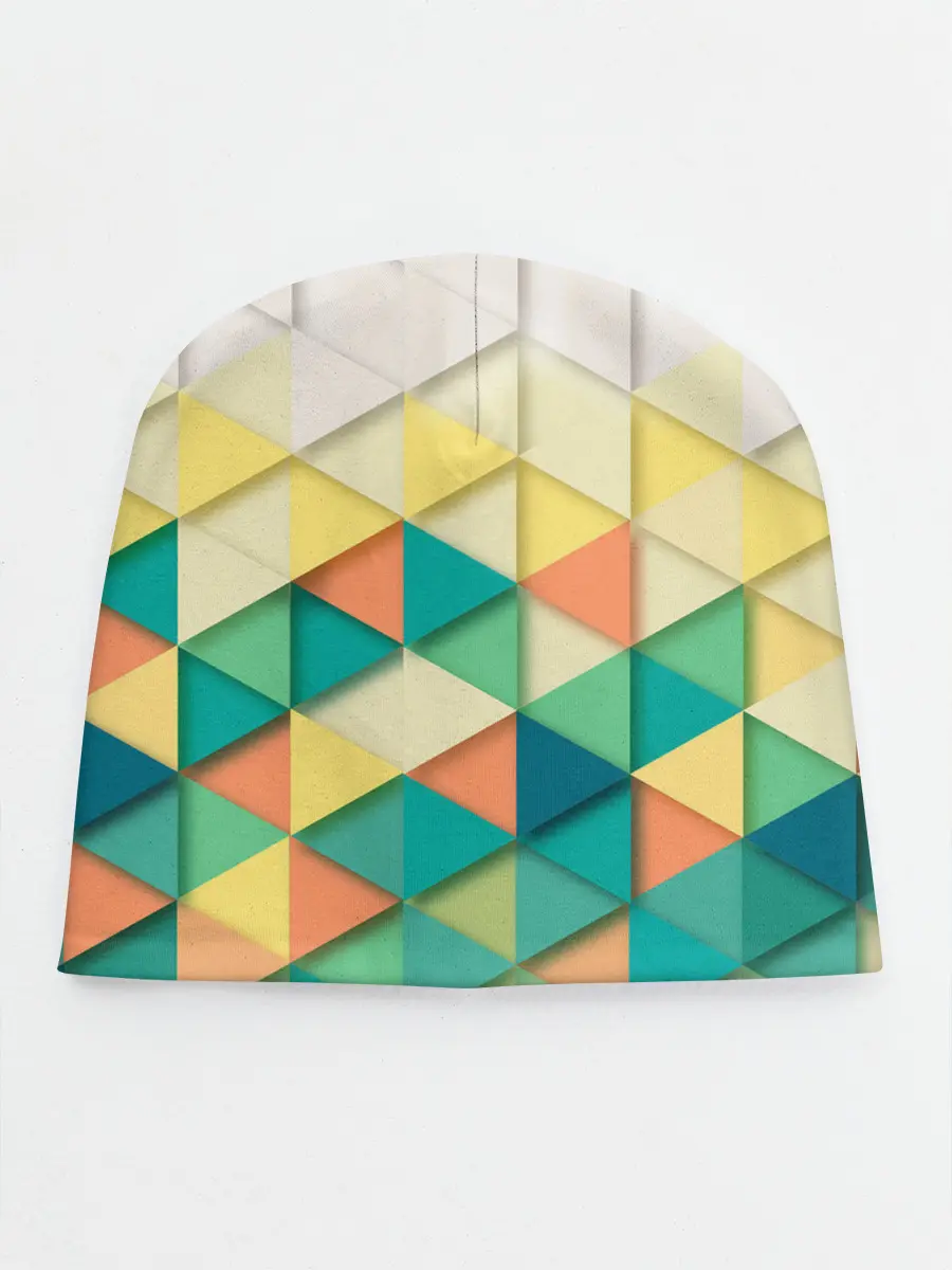 Детская шапка / Ромбики