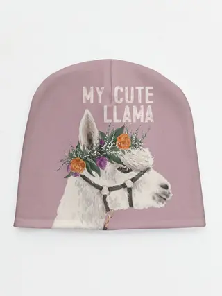 Детская шапка / My cute llama