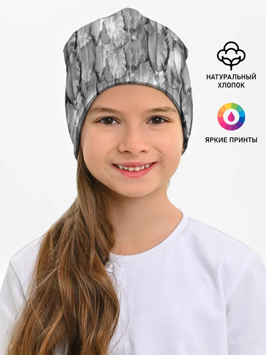 Детская шапка / White Raven