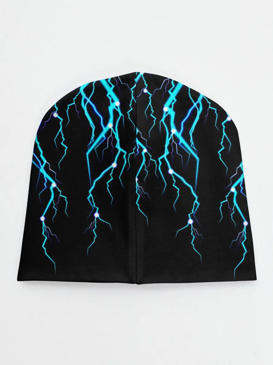 Детская шапка / МОЛНИИ ДЕВУШКА ЦВЕТЫ