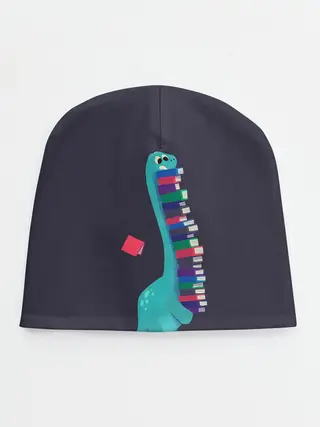 Детская шапка / Book Dinosaur
