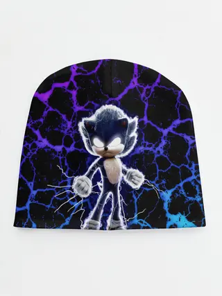 Детская шапка / SONIC МОЛНИЯ