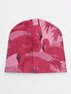 Детская шапка / розовые фламинго