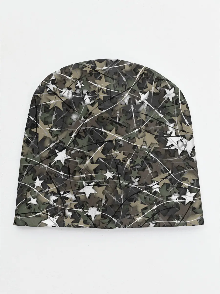 Детская шапка / Звёзды и колючки