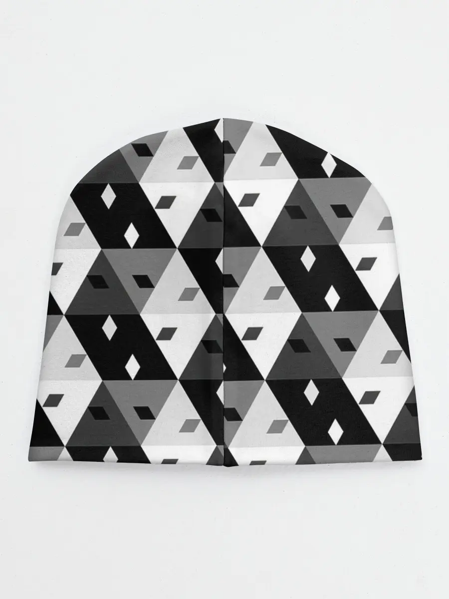 Детская шапка / Абстрактные кубики