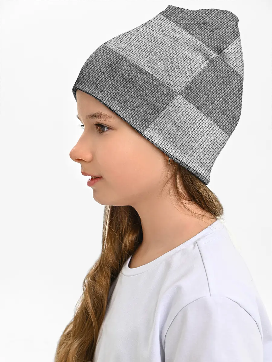 Детская шапка / Denim Patchwork