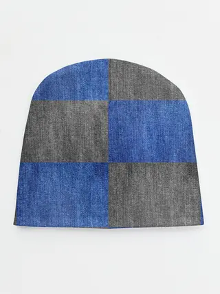 Детская шапка / Denim Patchwork