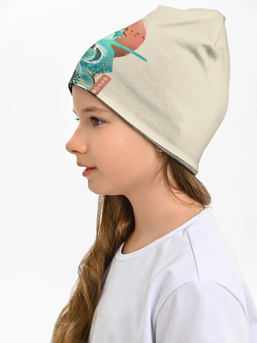 Детская шапка / Demon Slayer. Tanjiro