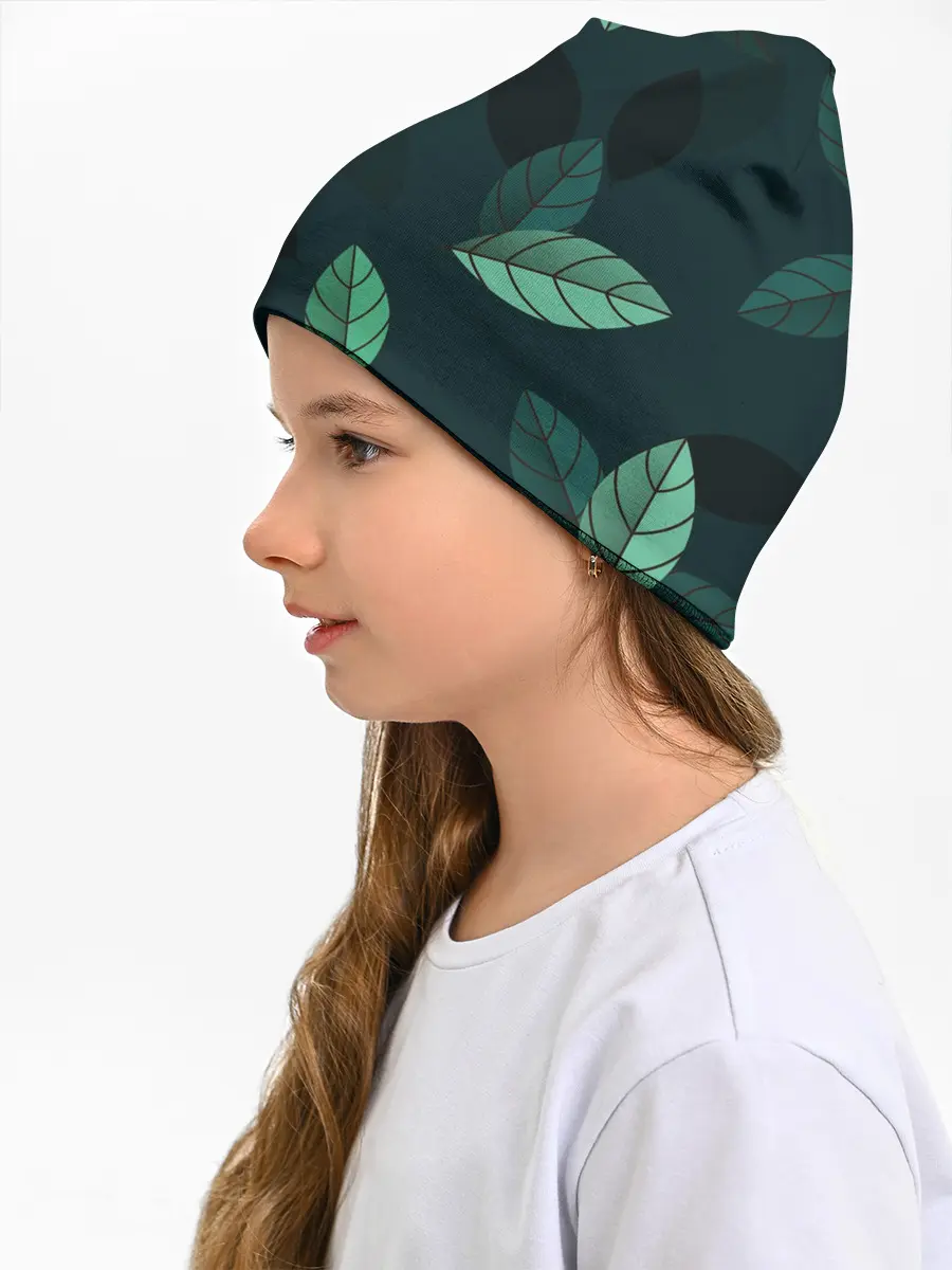 Детская шапка / листва