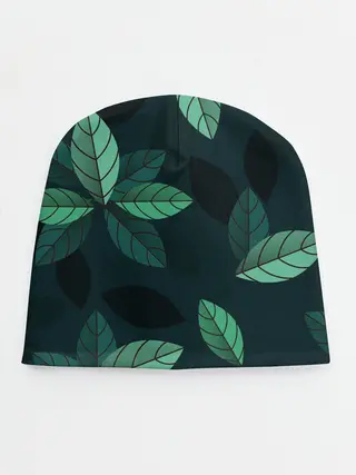 Детская шапка / листва