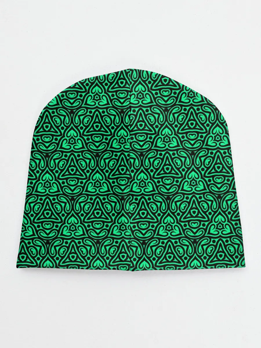 Детская шапка / Абстрактный узор Калейдоскоп