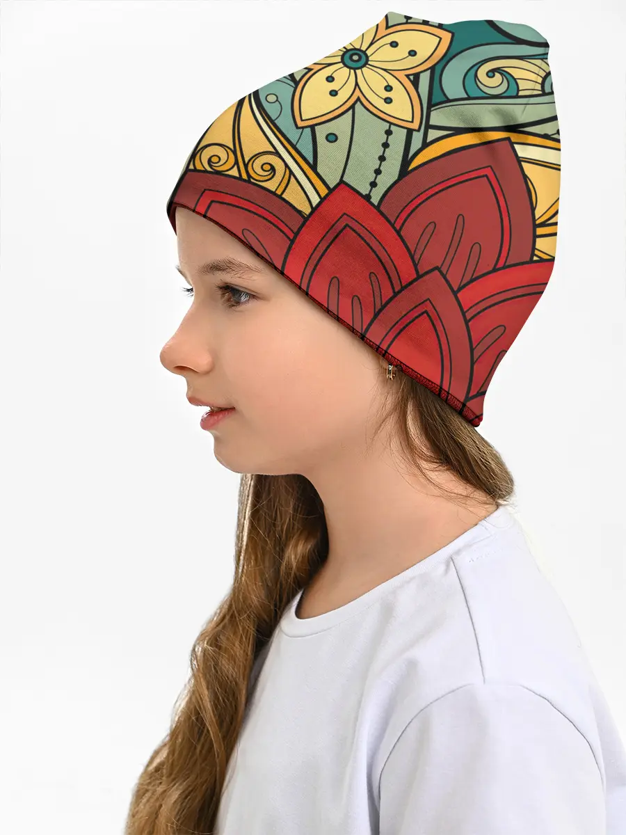 Детская шапка / Векторная клумба