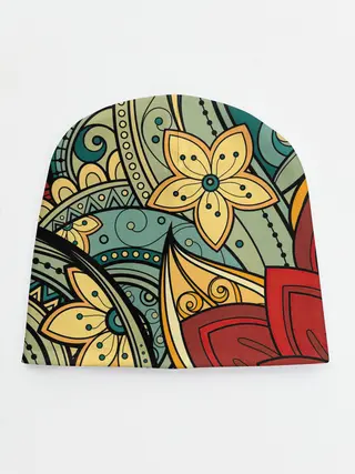 Детская шапка / Векторная клумба