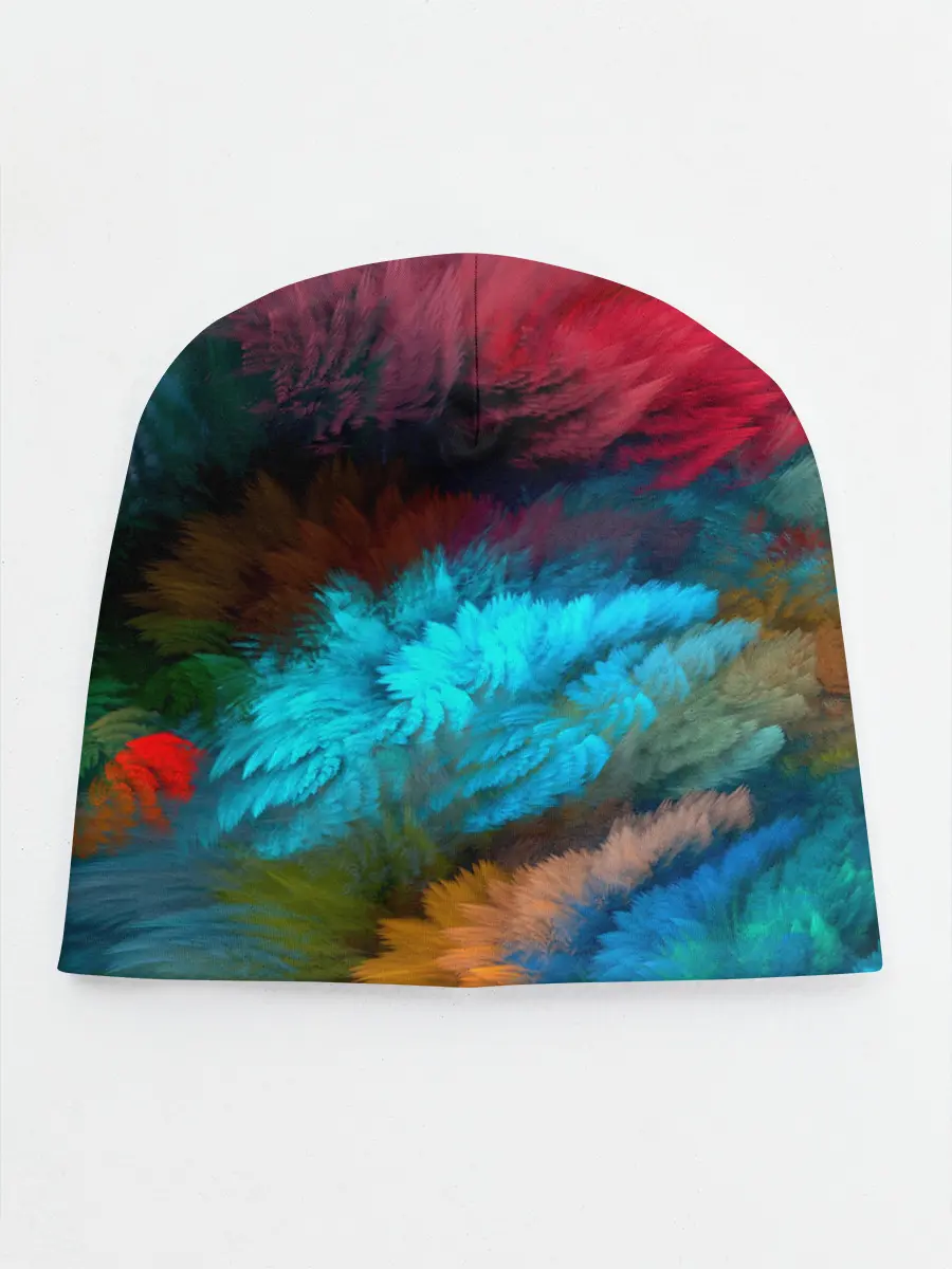 Детская шапка / Цветной дестрой