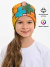 Детская шапка / Крестик