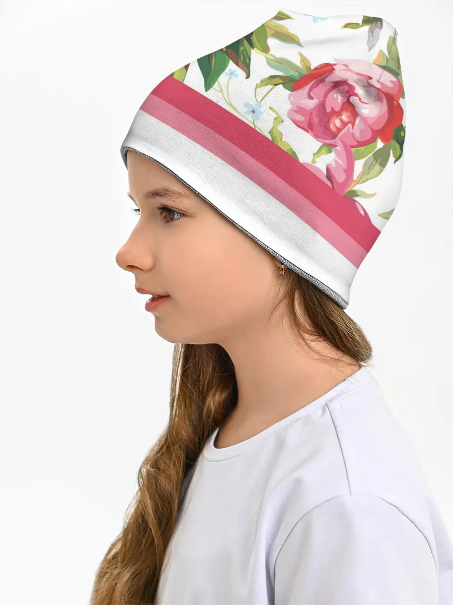 Детская шапка / Нежные Розы