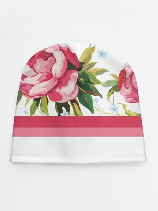 Детская шапка / Нежные Розы