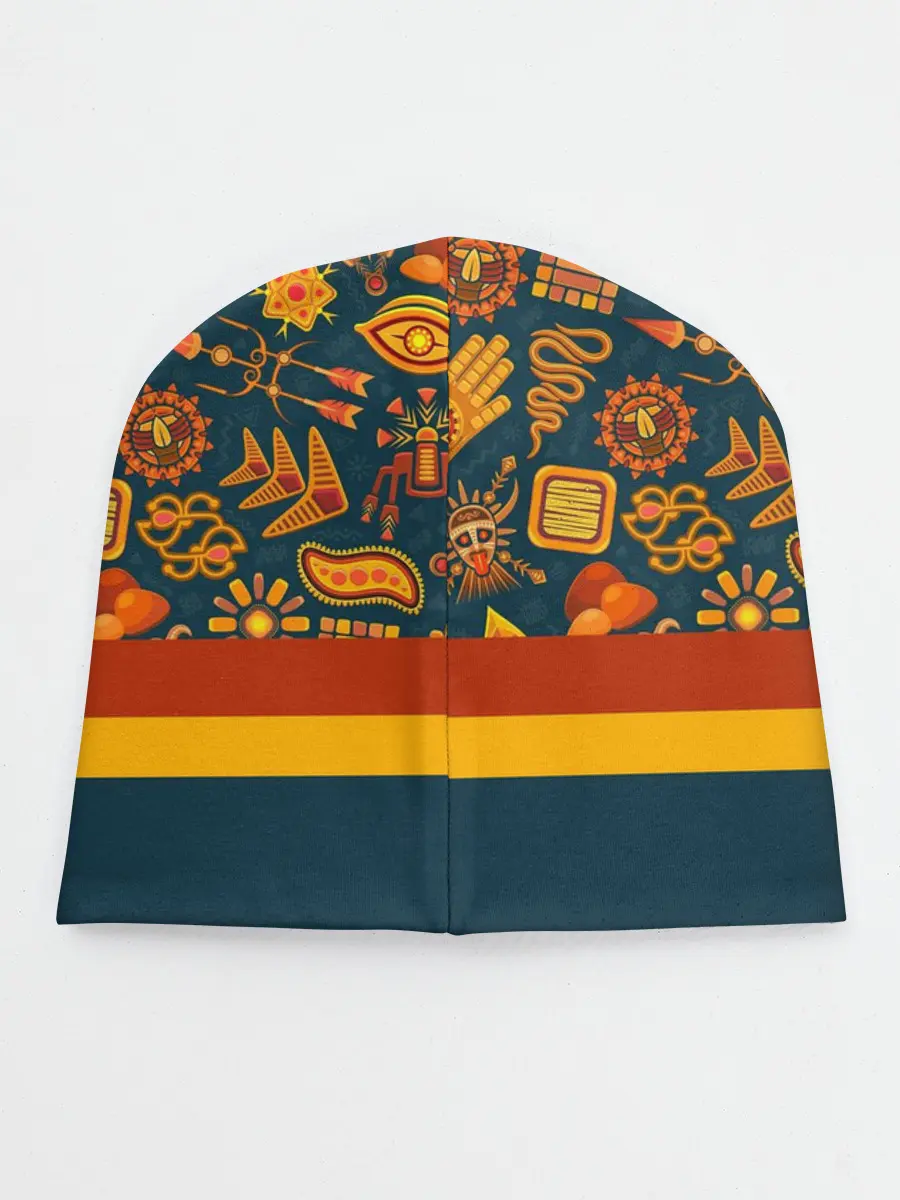Детская шапка / Африканская Символика