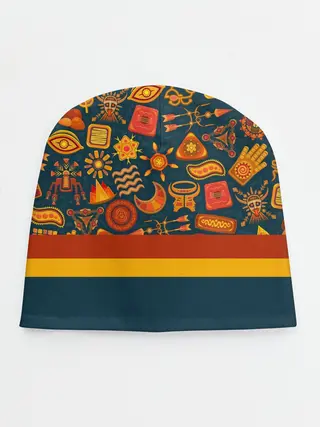 Детская шапка / Африканская Символика