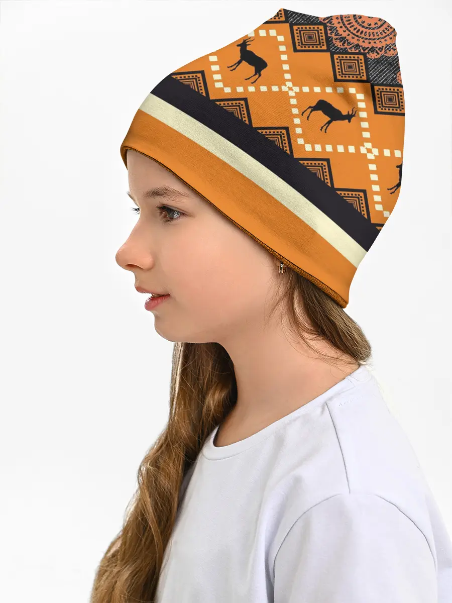 Детская шапка / Африканский Мотив