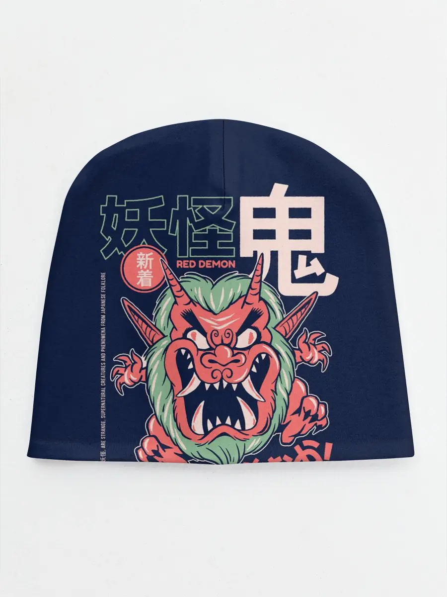 Детская шапка / Anime Oni Demon Yokai