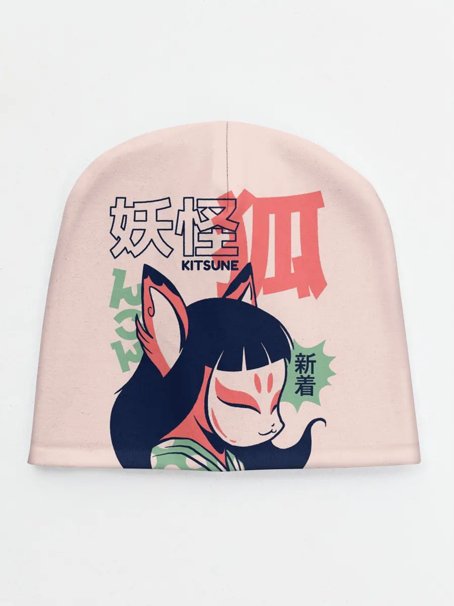 Детская шапка / Anime Kitsune Demon Yokai