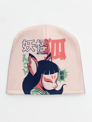 Детская шапка / Anime Kitsune Demon Yokai