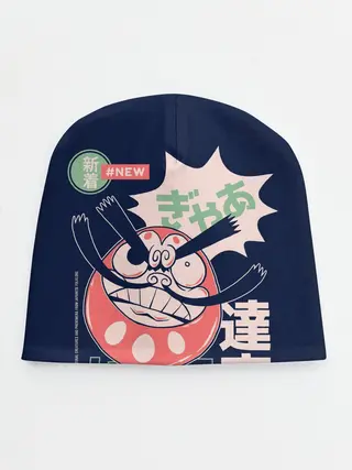 Детская шапка / Anime Daruma Demon Yokai