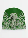 Детская шапка / Minecraft Крипер