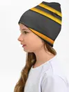 Детская шапка / Желтые полосы