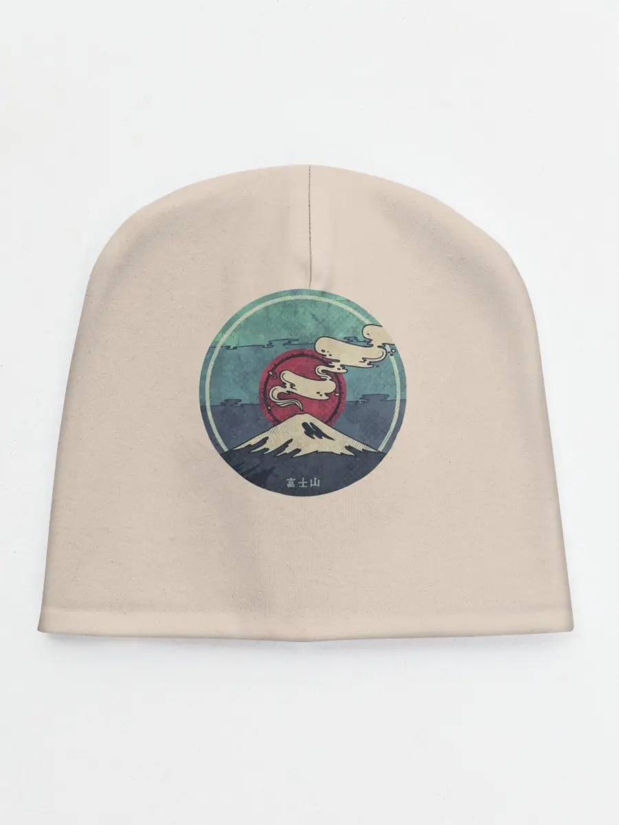 Детская шапка / Вулкан Фудзияма. Япония