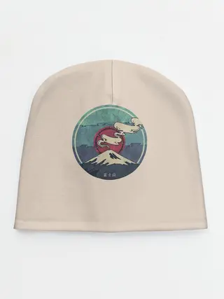Детская шапка / Вулкан Фудзияма. Япония