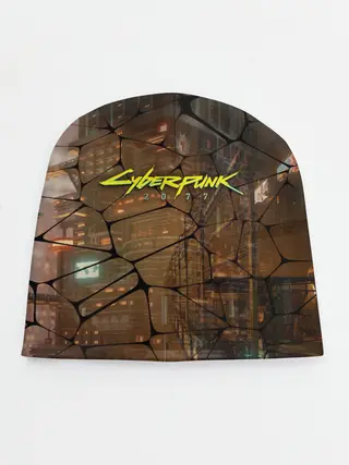 Детская шапка / Киберпанк - Город в паутинке