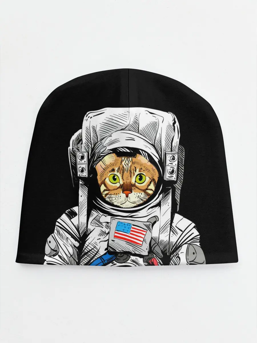 Детская шапка / Кот Космонавт