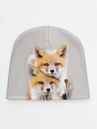 Детская шапка / Лисята