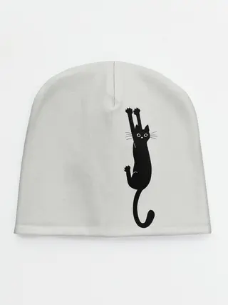 Детская шапка / Испуганный кот