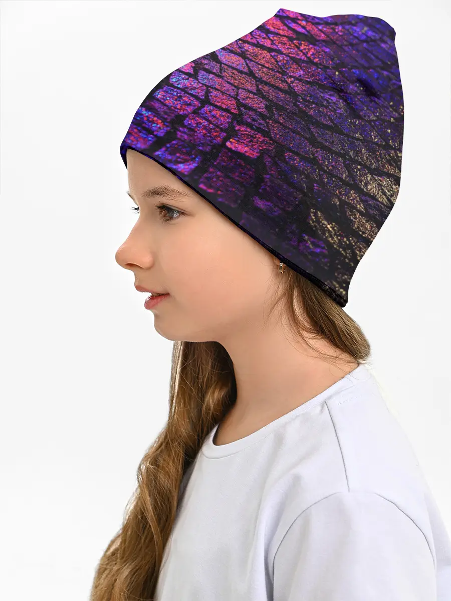 Детская шапка / Мокрый асфальт