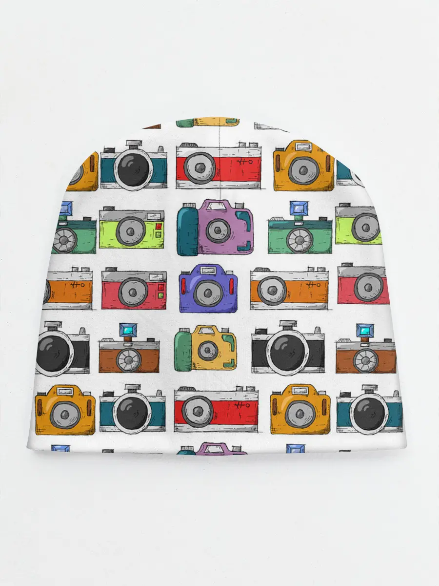 Детская шапка / Фотоаппараты