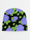 Детская шапка / Синие розы