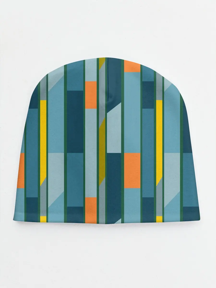 Детская шапка / Абстракция в стиле модерн